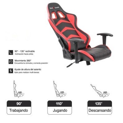 Cadeira PC Gamer Racer Profissional - Preto / Verde. A Melhor Cadeira PC Gamer. Qualidade Excepcional! M33Racer Preto/Verde