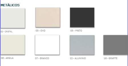 Mesa Reta com Painel de Aço 70 x 60 x 74 cm - Attuale | Império Premium 25 mm