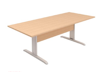 Mesa Para Reunião Retangular Com 08 Lugares 2000 X 900 X 740 Mm - Romanzza Plus 25 Mm