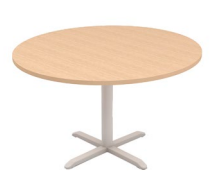 Mesa Para Reunião Redonda 120 X 120 X 74 Cm - Romanzza Plus 25 Mm