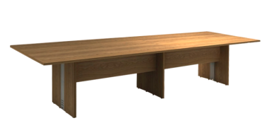 Mesa para Reunião Retangular Bipartida com 10 Lugares 3000 x 1100 x 740 mm - Attuale | Impéria Premium 25 mm